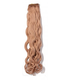 WEFTED NATURAL HAIR WAVY 22"