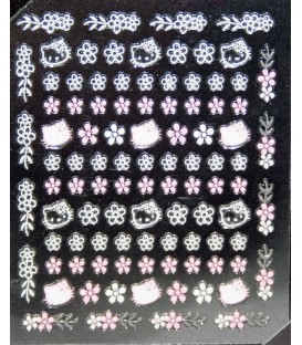 3D NAIL ART STICKERS HELLO KITTY