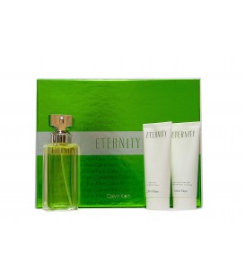 CALVIN KLEIN - ETERNIY EDP 100vp + BODY LOTION 100 ml. + GEL 100 ml.