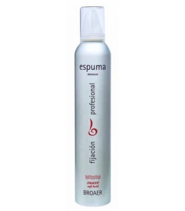 ESPUMA COLOR PLATA BROAER