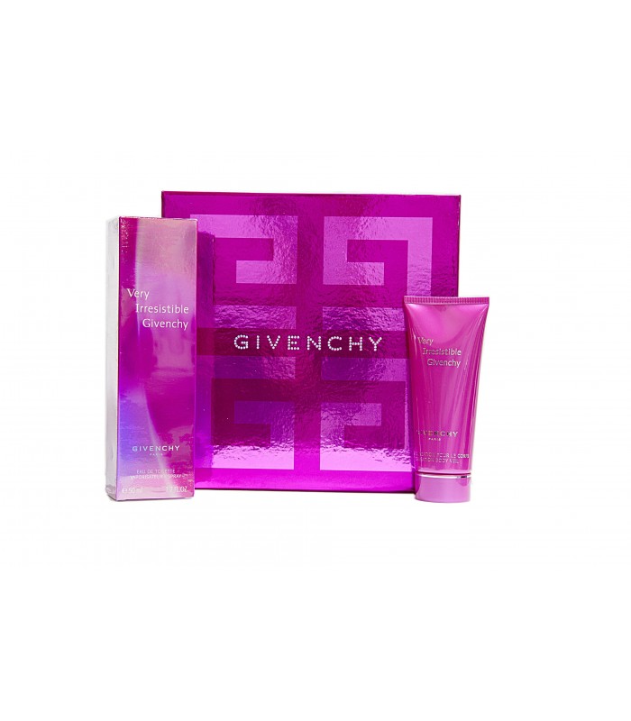 GIVENCHY - VERY IRRESISTIBLE EDT 50 vp + BODY LOTION 100 ml. - Cosmetic &  Hair