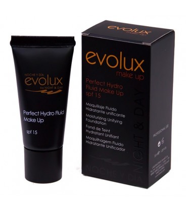 MAQUILLAJE FLUIDO HIDRATANTE EVOLUX HYDRO FLUID 35ml 12
