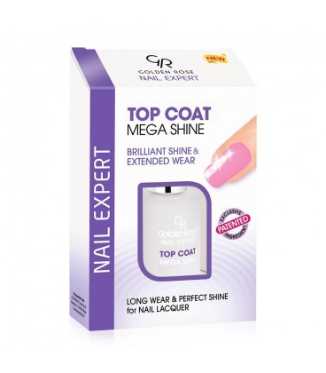 MEGA SHINE TOP COAT GOLDEN ROSE