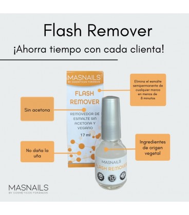 MASNAILS FLASH REMOVER 17ml