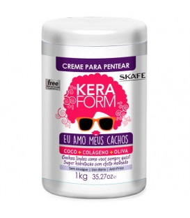 SKAFE KERAFORM CREMA DE PEINADO AMO MIS RIZOS 1000ml