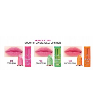 MIRACLE LIPS COLOR CHANGE JELLY LIPSTICK 101