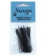 INVISIBLE BLACK HAIRPINS, BAG 18 PCS.
