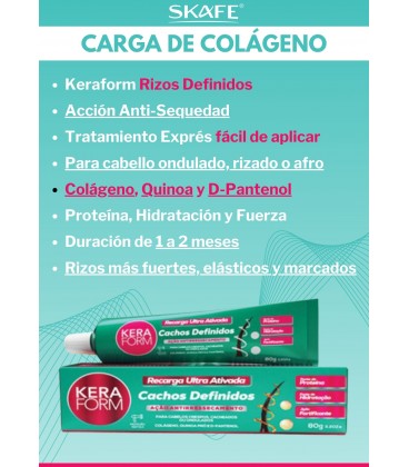 KERAFORM RECARGA ULTRA ACTIVADA RIZOS DEFINIDOS