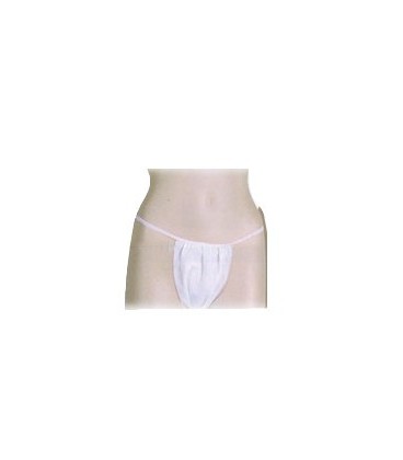 BOLSA TANGA SRA. POLIPR.BLANCO 50unid.