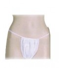 POLYPROPYLENE THONG WOMAN WITH PINK BORDER